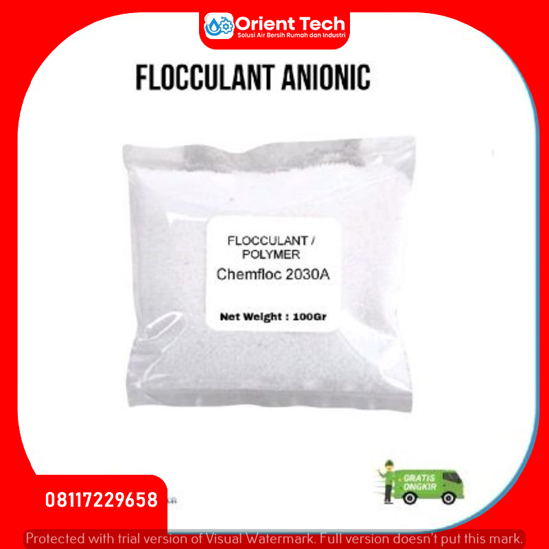 Jual Flocculant Anionic Polymer Anionic - Chemfloc 2030 A - 100gr