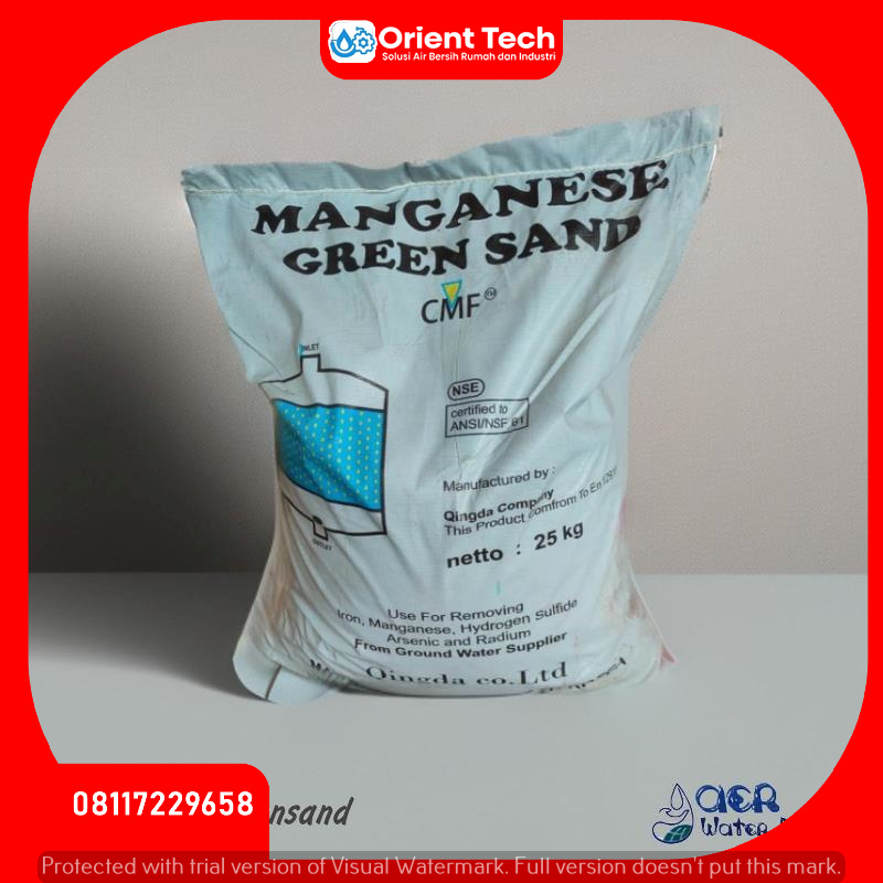 Jual Manganese Greensand CMF