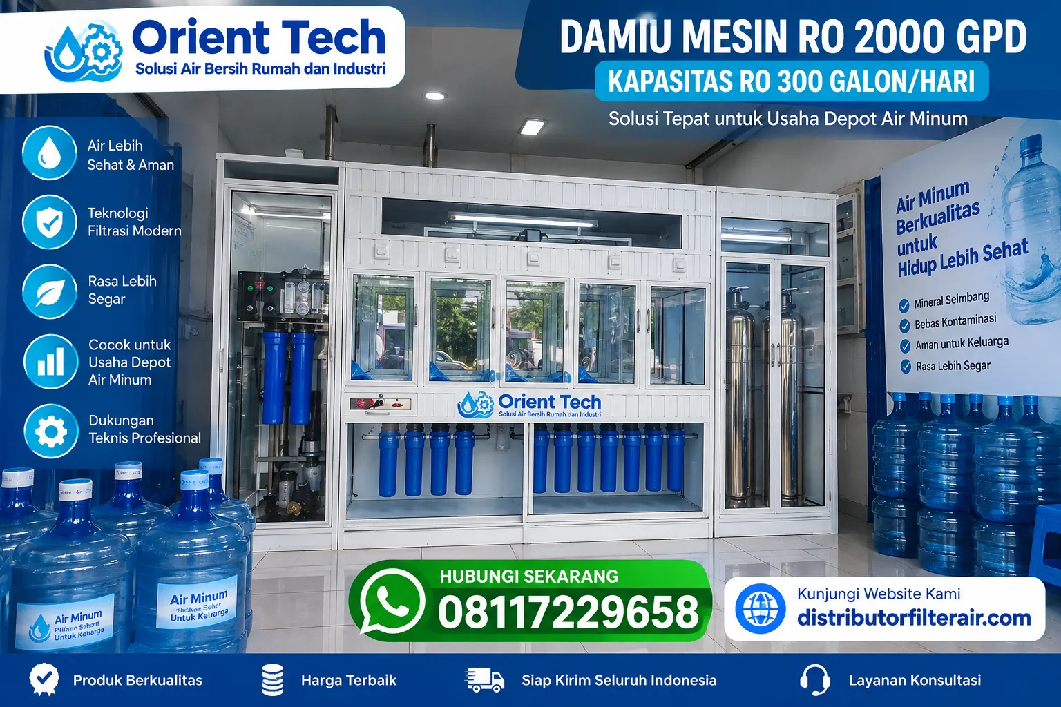 Jual Paket Depot Air Minum Jawa Tengah