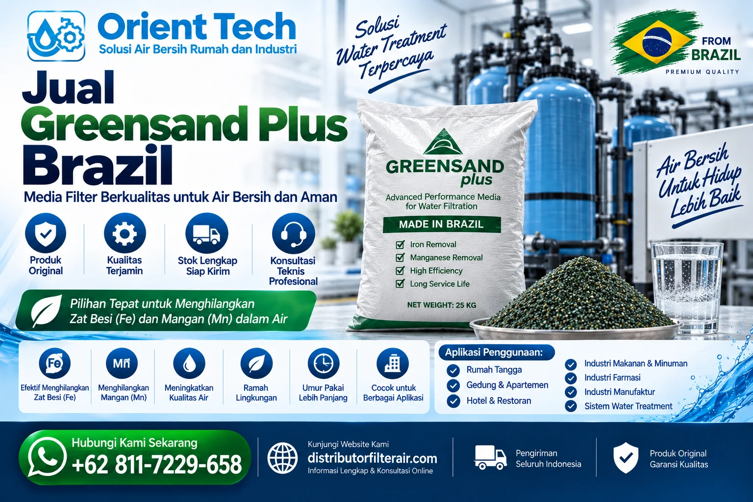 Jual Greensand Plus Brazil