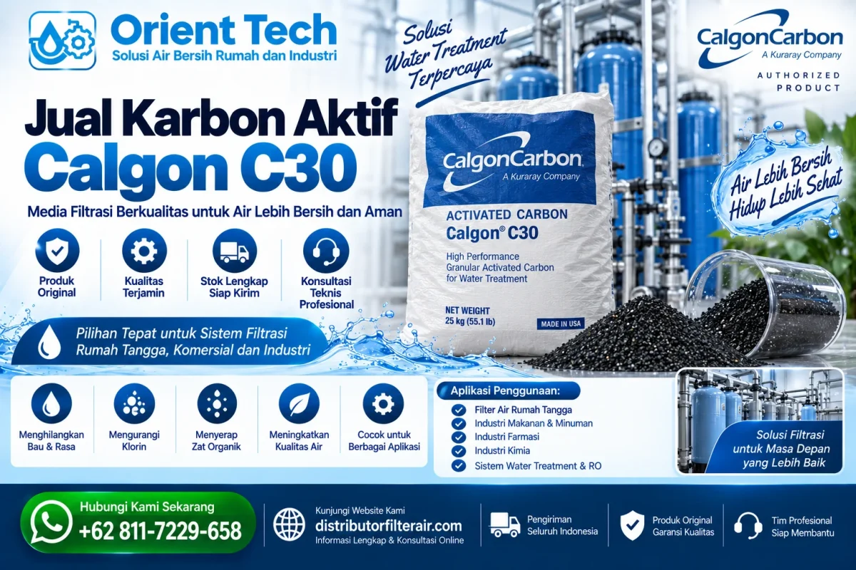 Jual Karbon Aktif Calgon C30